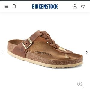 Birkenstock Gizeh Oiled Leather - Cognac